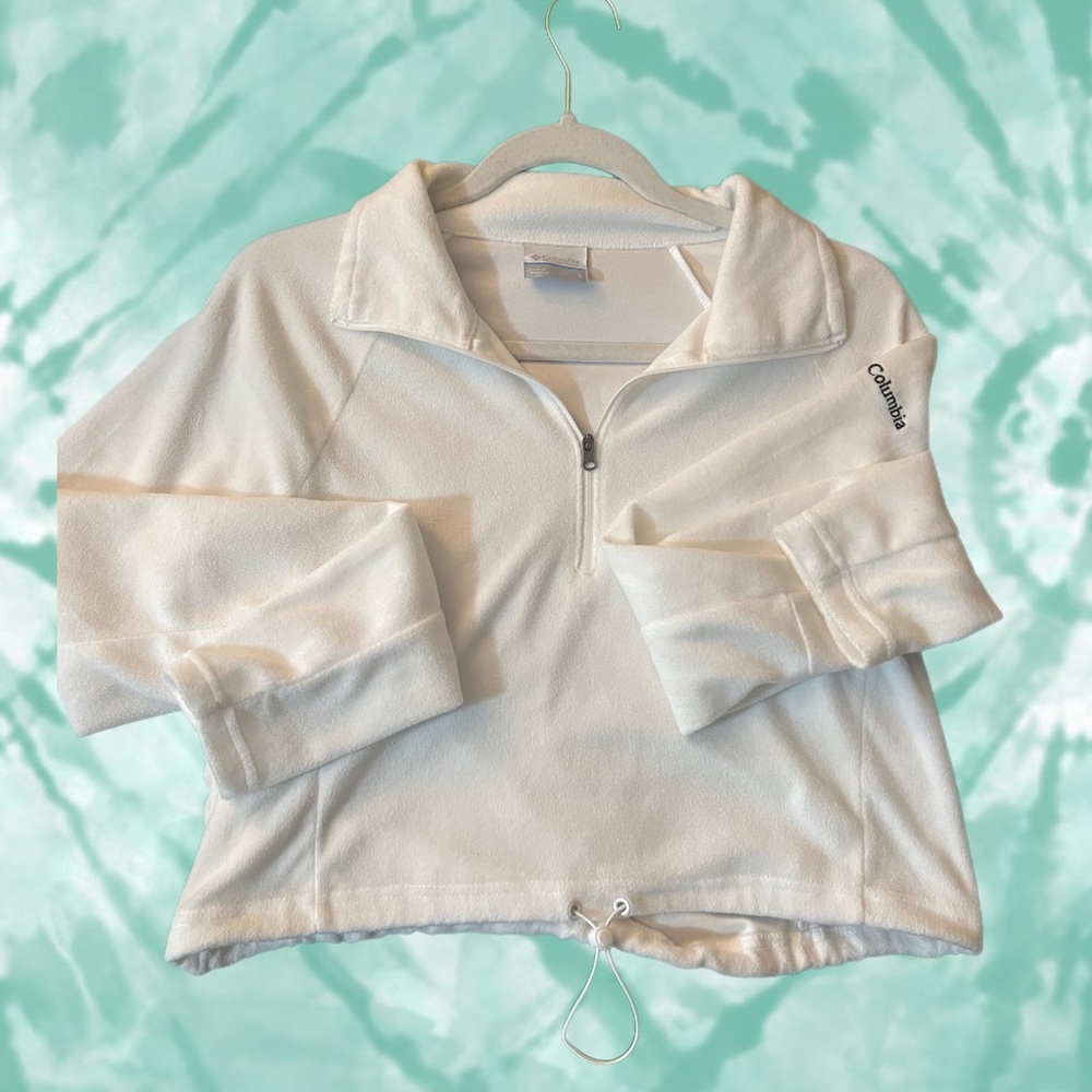 Cropped Columbia Sweater